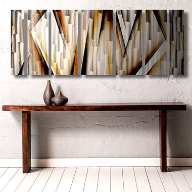 Vanishing Point Metal Wall Art Panels