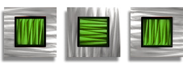 Green and Gold Metal Wall Art for St Patrick's Day