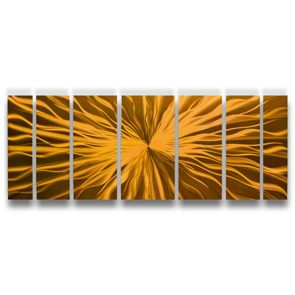 Copper Modern Metal Wall Art