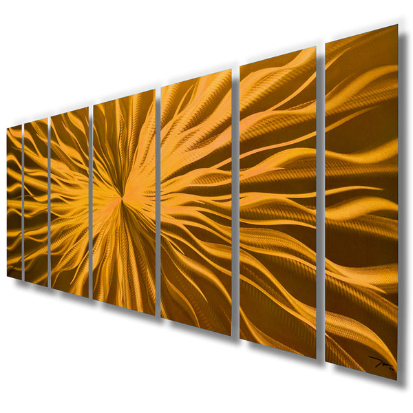 Copper Metal Wall Art Contemporary