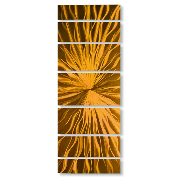 Copper Modern Metal Wall Art