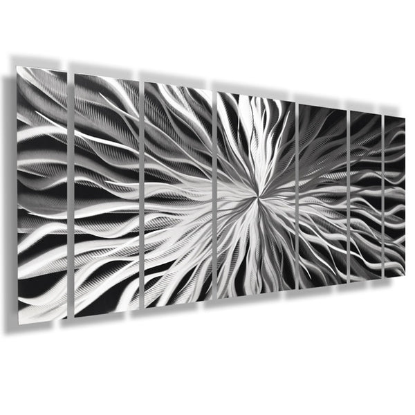 Silver Modern Aluminum Artwork by Brian Jones