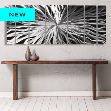 Silver Metal Wall Art