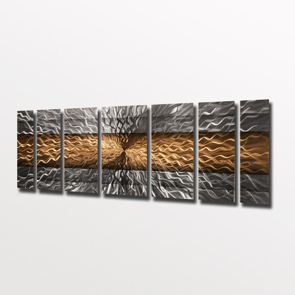 Modern Large Copper Wall Art