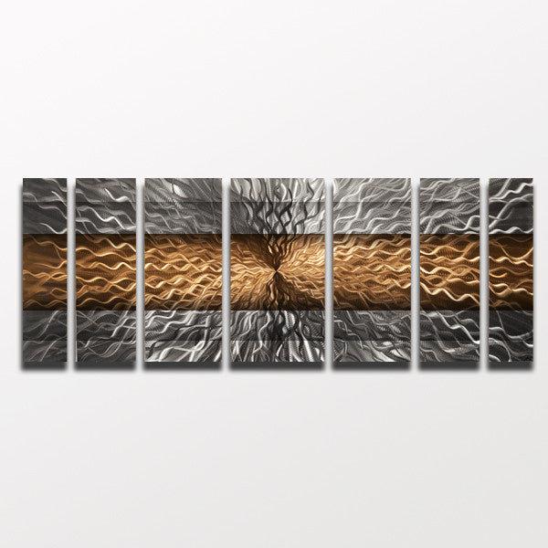 Modern Large Copper Wall Art