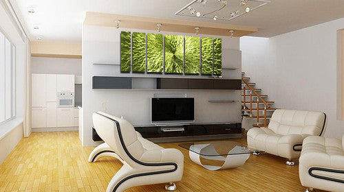 Lime Green Contemporary Metal Wall Art By Brian M. Jones