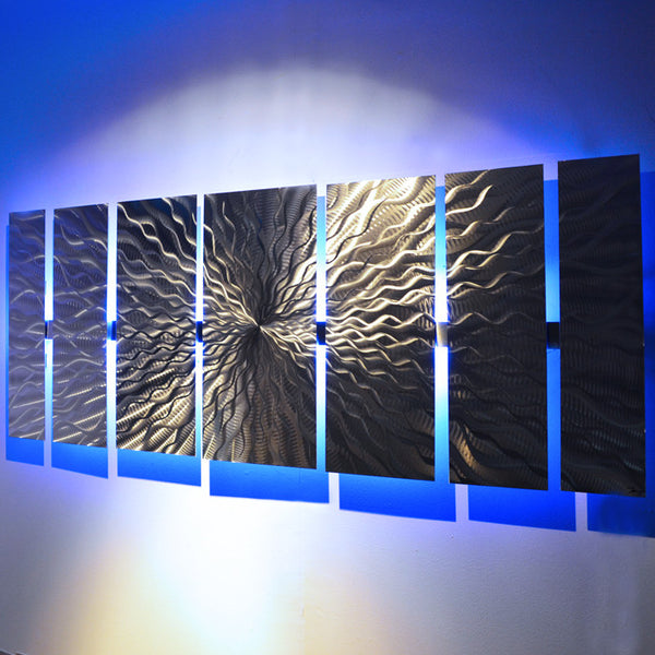 "Cosmic Energy LED SP" Smartphone Controlled Large Lighted Wall Art (Video!)  by Brian Jones