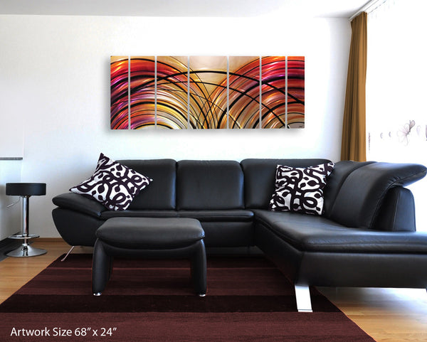 Large Contemporary Metal Wall Art By Brian M. Jones