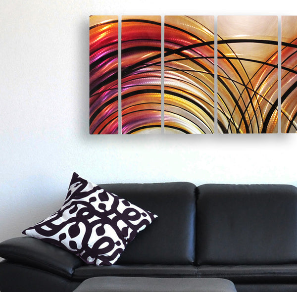 Large Contemporary Metal Wall Art By Brian M. Jones