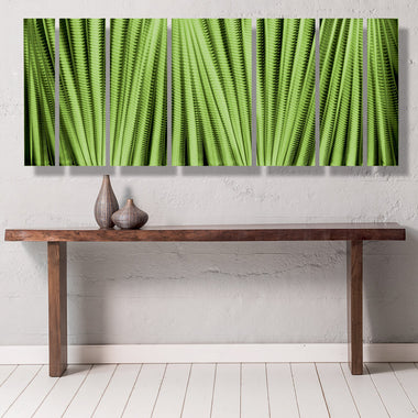 Big Metal Wall Art Green 