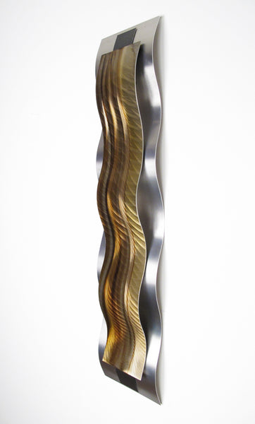 Elegant gold wall decor by DV8 Studio