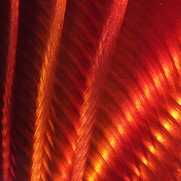 Glowing Gardens Modern Abstract Metal Wall Art Detail