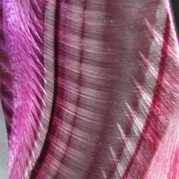 2017 Valentines Day Special Edition Red & Pink metal wall sculpture "Rhythmic Curves" Brian Jones