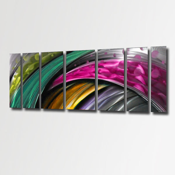 Adrenaline Modern Metal Wall Art