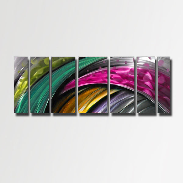 Colorful Metal Wall Art by Brian M. Jones