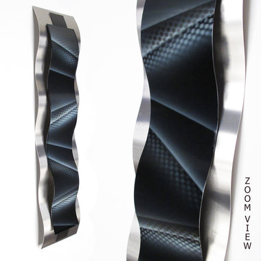 Black Wall Art - Metal Wall Sculpture by Brian Jones