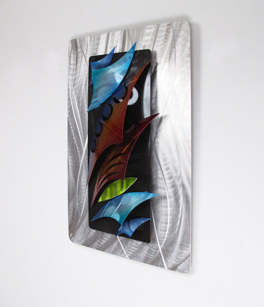 Colorful Abstract Metal Wall Art By Brian M. Jones