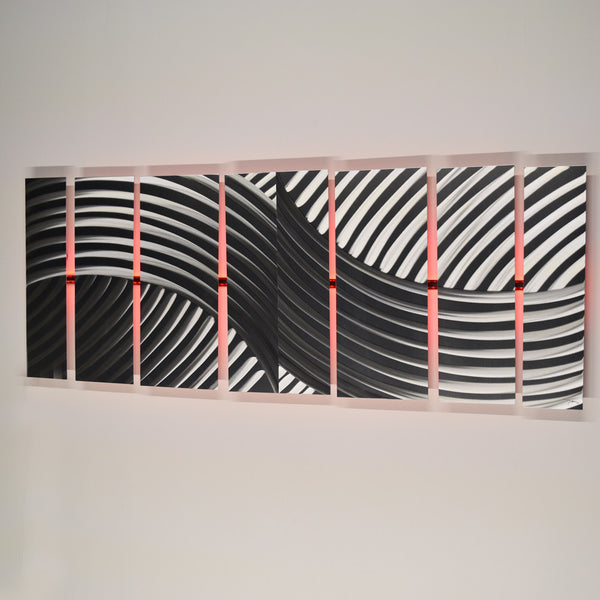 LED Light Wall Art by Brian Jones "Titan" 68"x24"