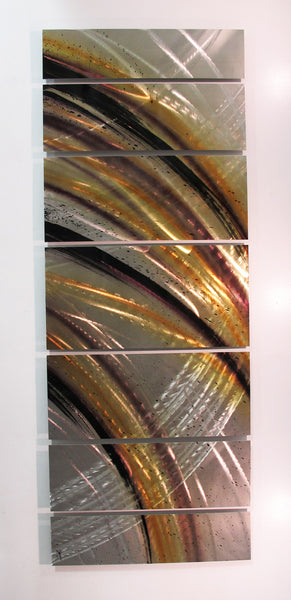 Neutral Colored Contemporary Metal Art