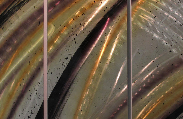 Neutral Colored Contemporary Metal Art