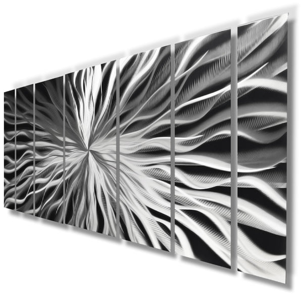 Silver Modern Aluminum Artwork by Brian Jones