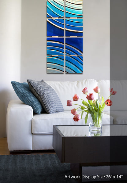 Abstract Metal Art by Brian M Jones