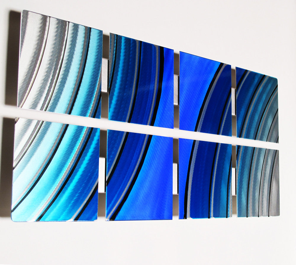 "Reflections Series" Modern Abstract Metal Wall Art Sculpture Decor DV8 Studio