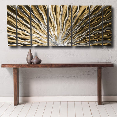 Modern Metal Wall Art - Vibration by Brian M Jones