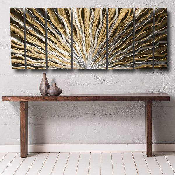 Modern Metal Wall Art - Vibration by Brian M Jones