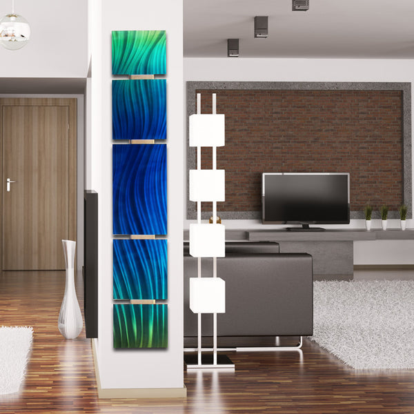 Ocean Mist Metal Wall Art Sculpture