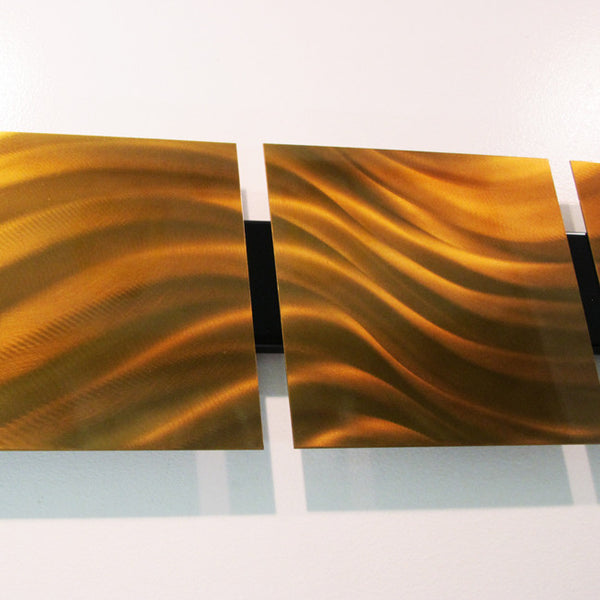 Modern Metal Wall Sculpture Left