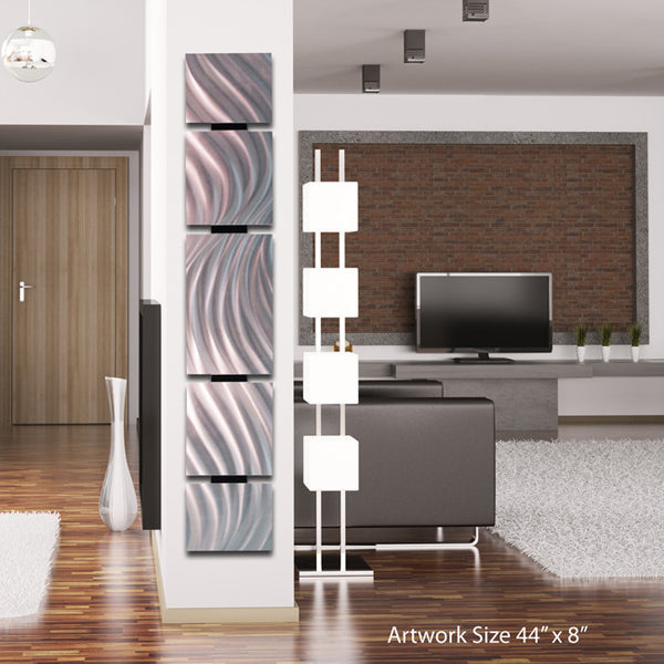 Silver Sky Metal Wall Art by DV8 Studio